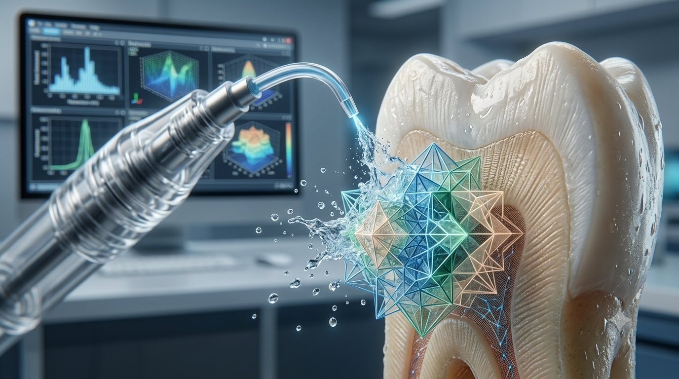 Hydro-Photonic Resection Mechanics in Restorative Dentistry: Energy Waist Integrity in Water-Laser Ablation